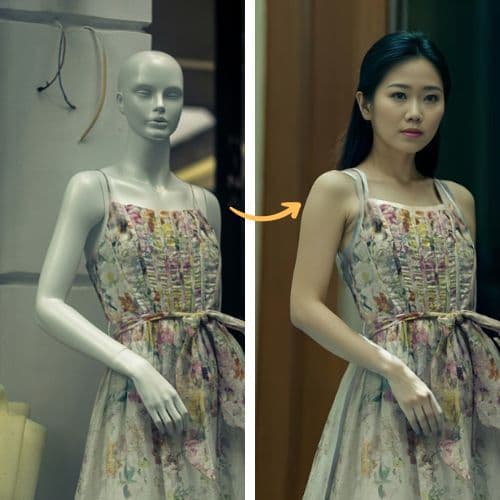 Mannequin to AI Model 